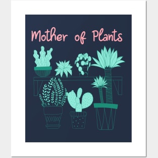 Mother of Plants - Indoor plants based design Posters and Art